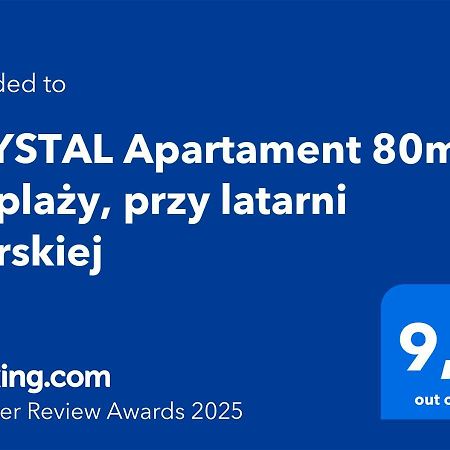 Crystal Apartament 80M Od Plazy, Przy Latarni Morskiej Kołobrzeg Esterno foto