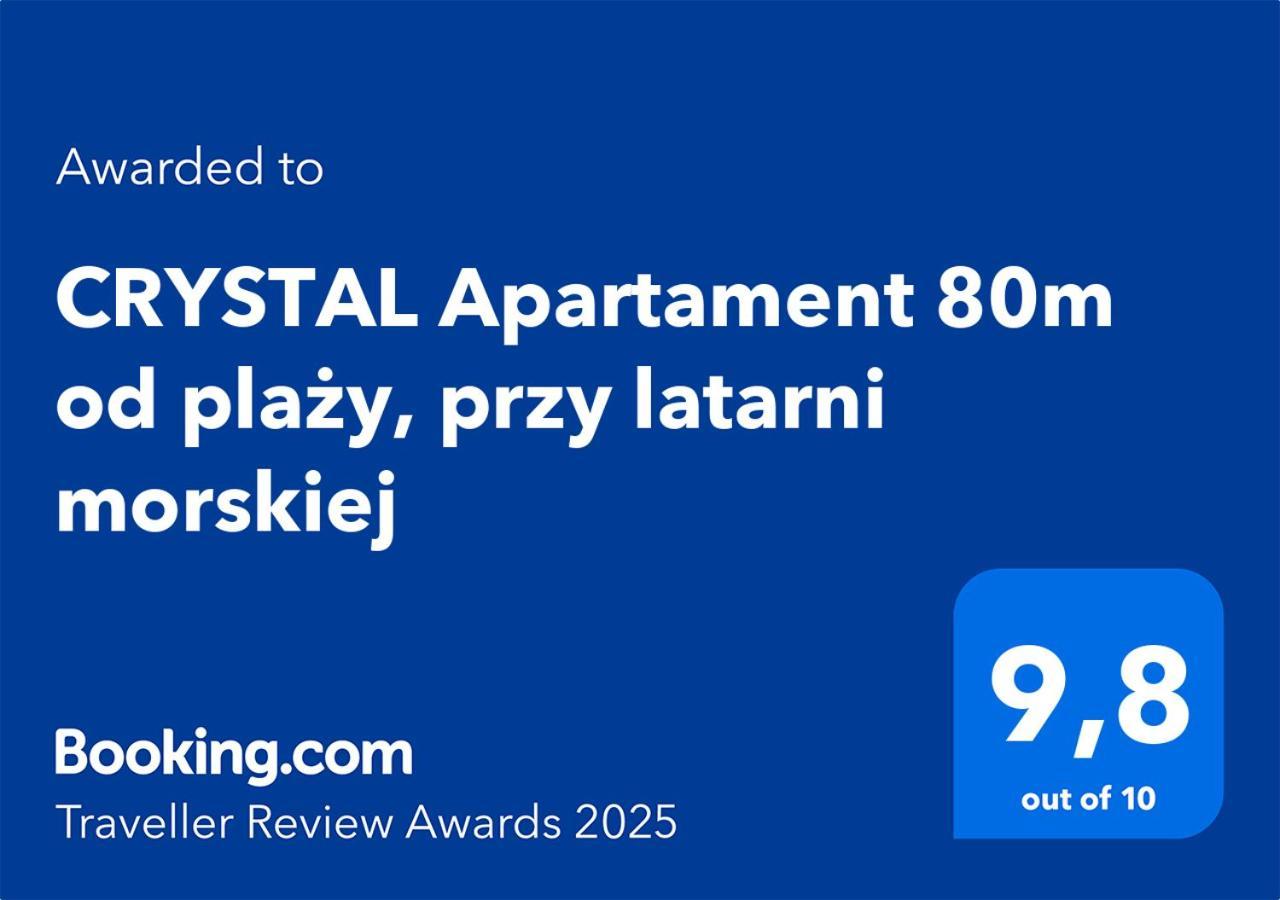 Crystal Apartament 80M Od Plazy, Przy Latarni Morskiej Kołobrzeg Esterno foto